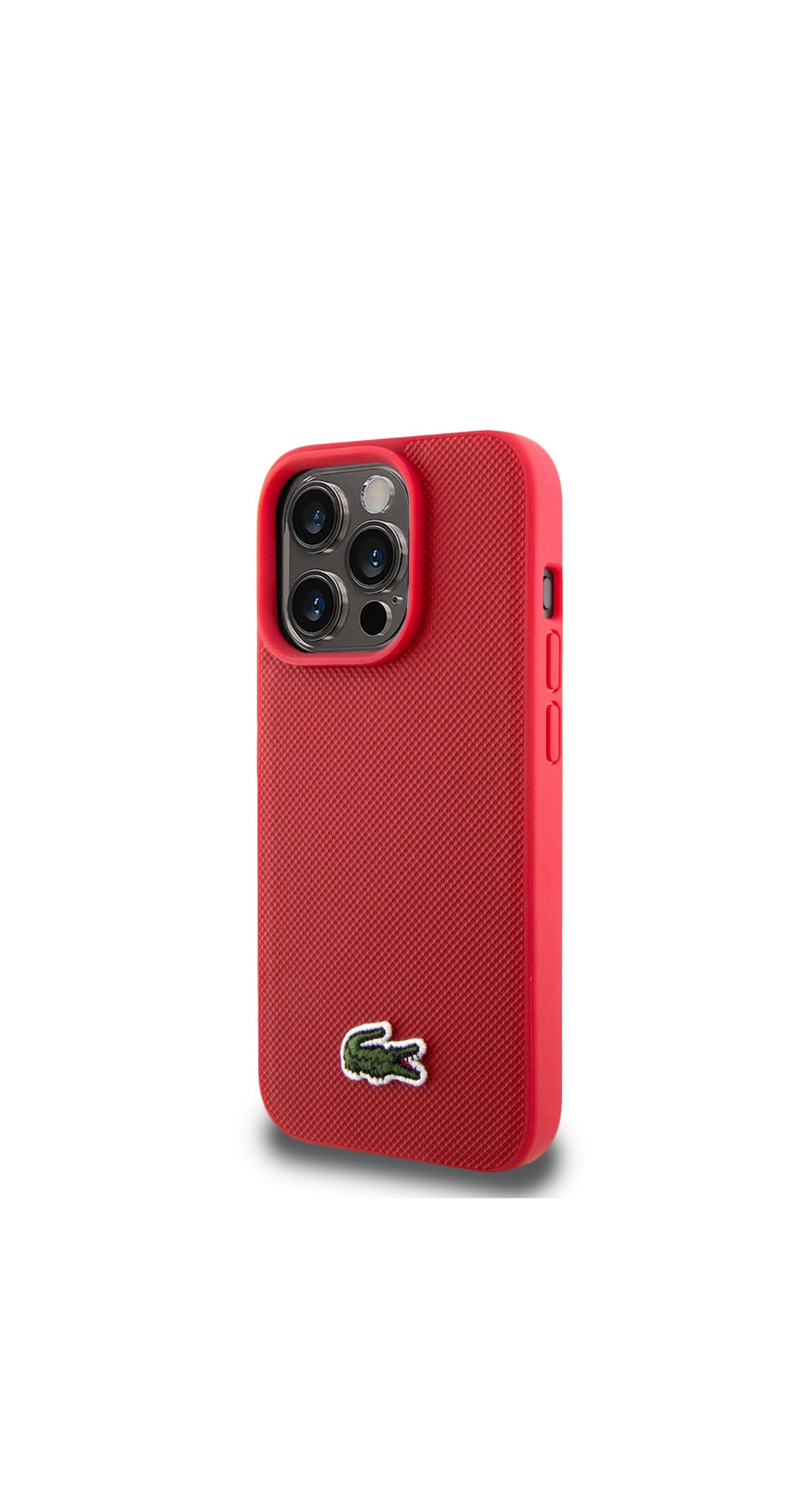 Lacoste iPhone 14 Pro backcover - Red