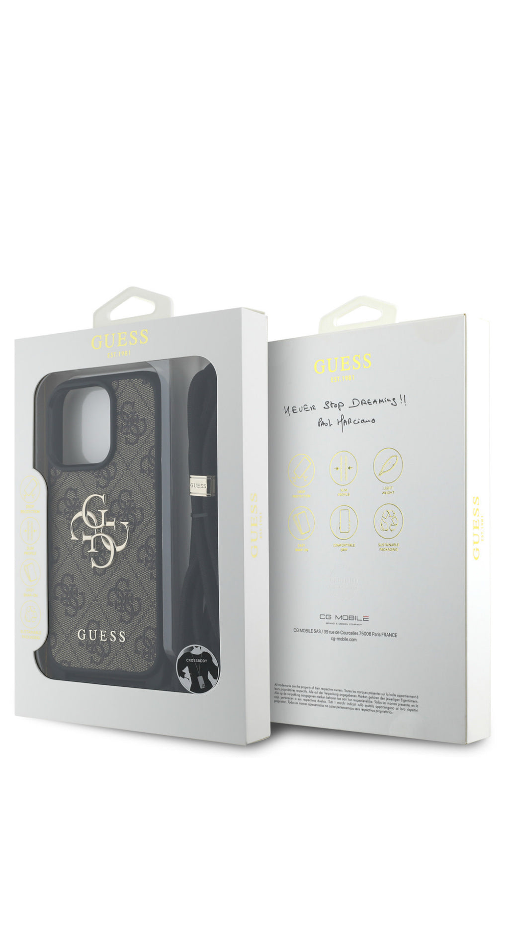 iPhone 16 Pro Max - Crossbody 4G - Cord strap