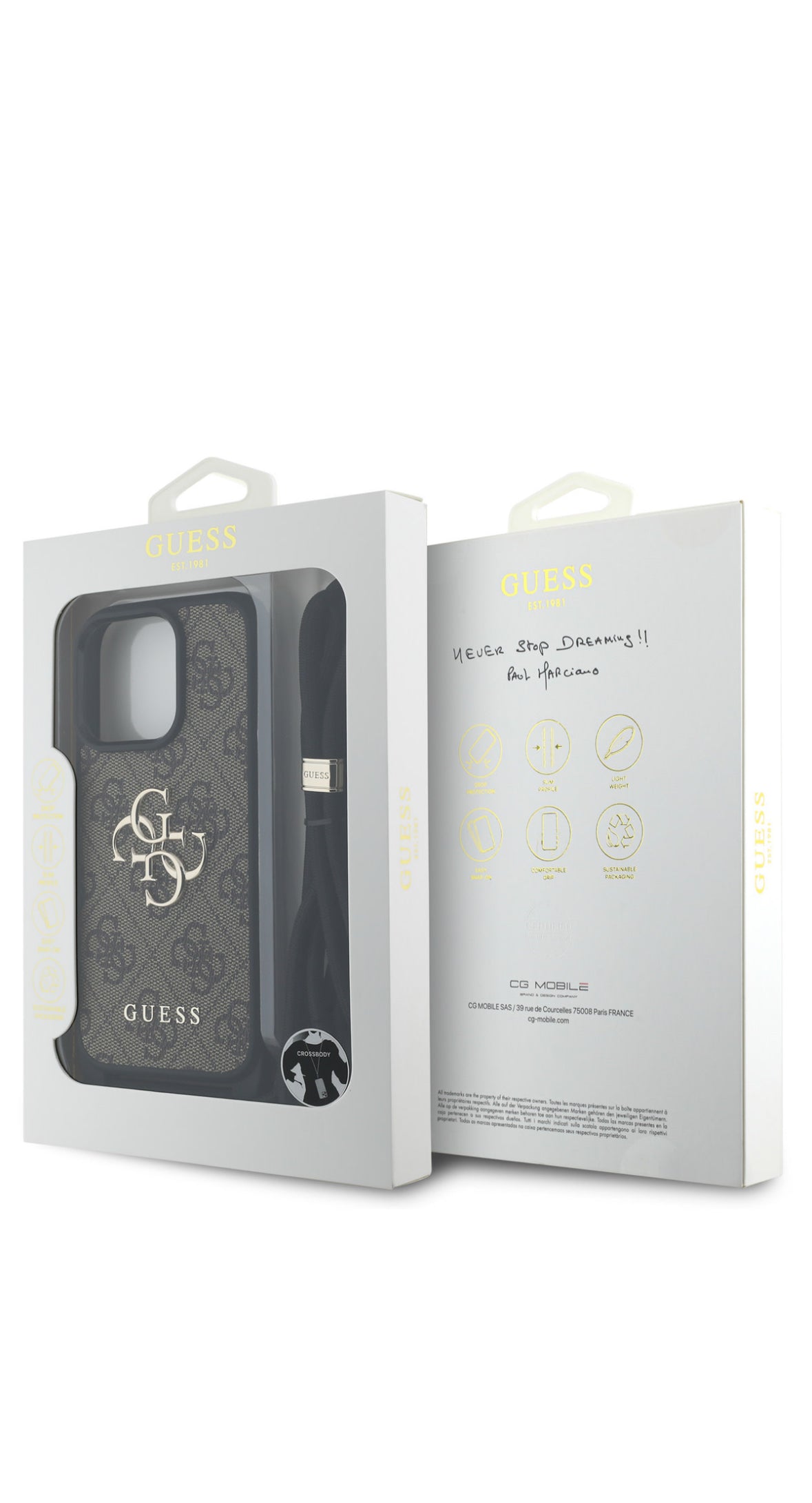 iPhone 16 Pro Max - Crossbody 4G - Cord strap