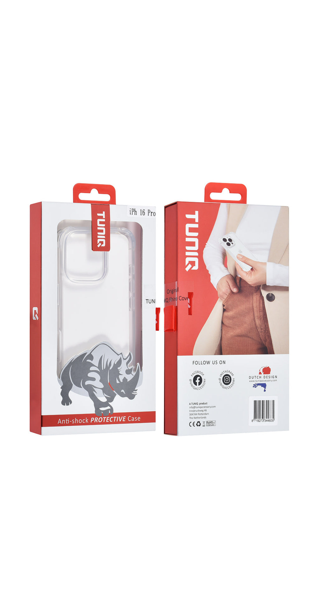 Transparent case for iPhone 16 pro