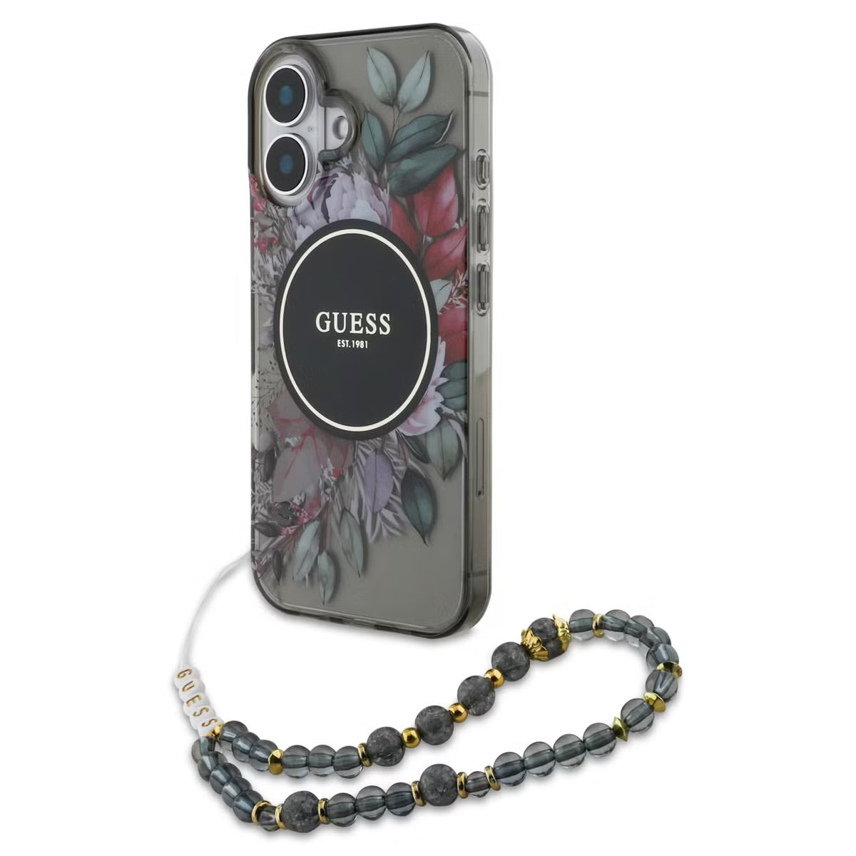 iPhone 16 (With Strap) - Flowers