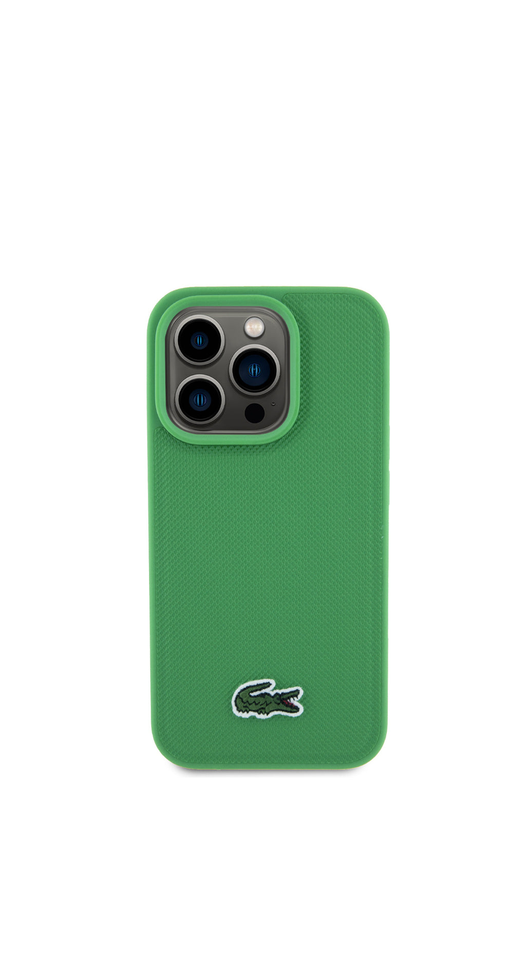 Lacoste iPhone 15 Pro backcover - green