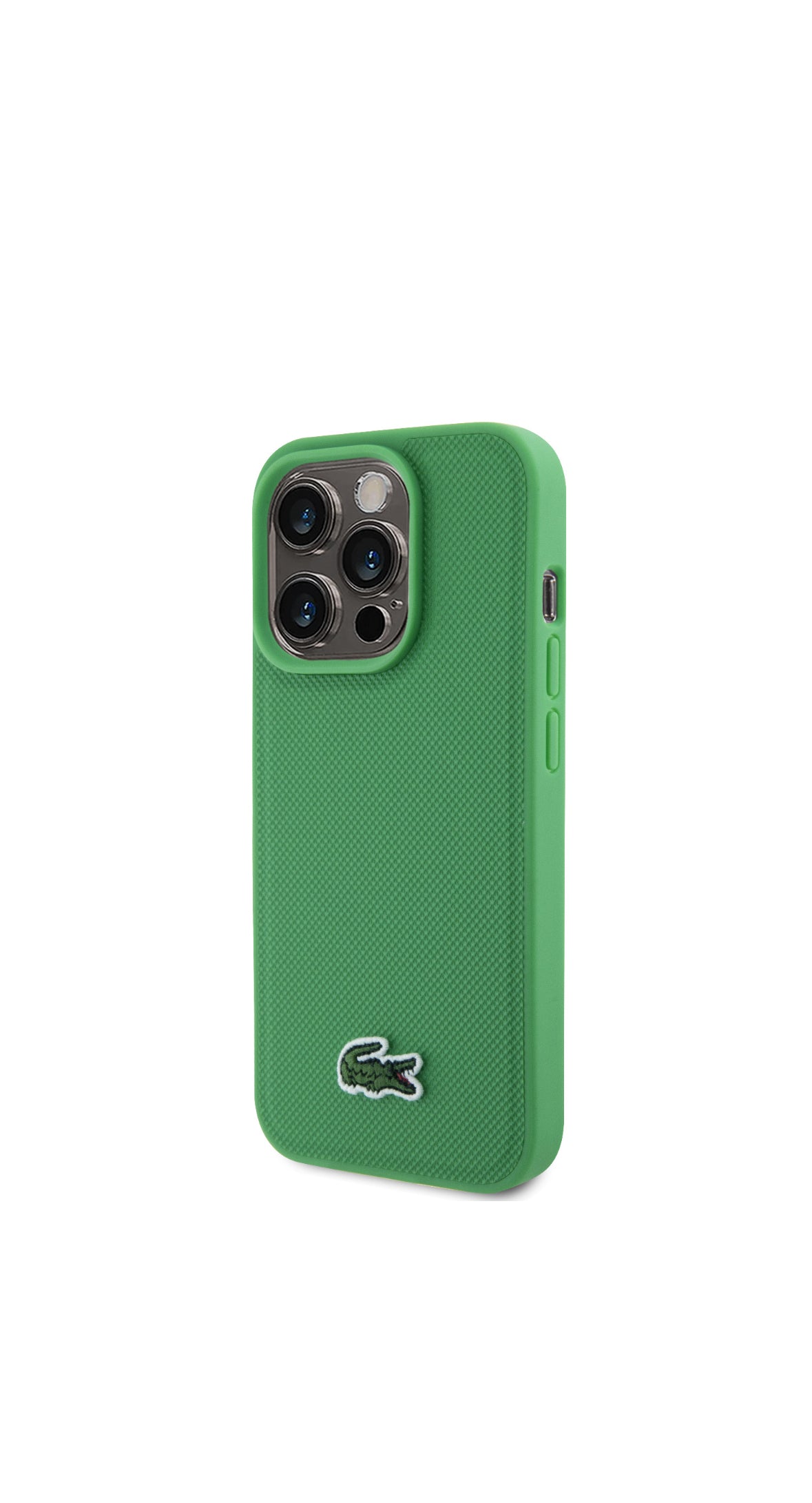 Lacoste iPhone 15 Pro backcover - green