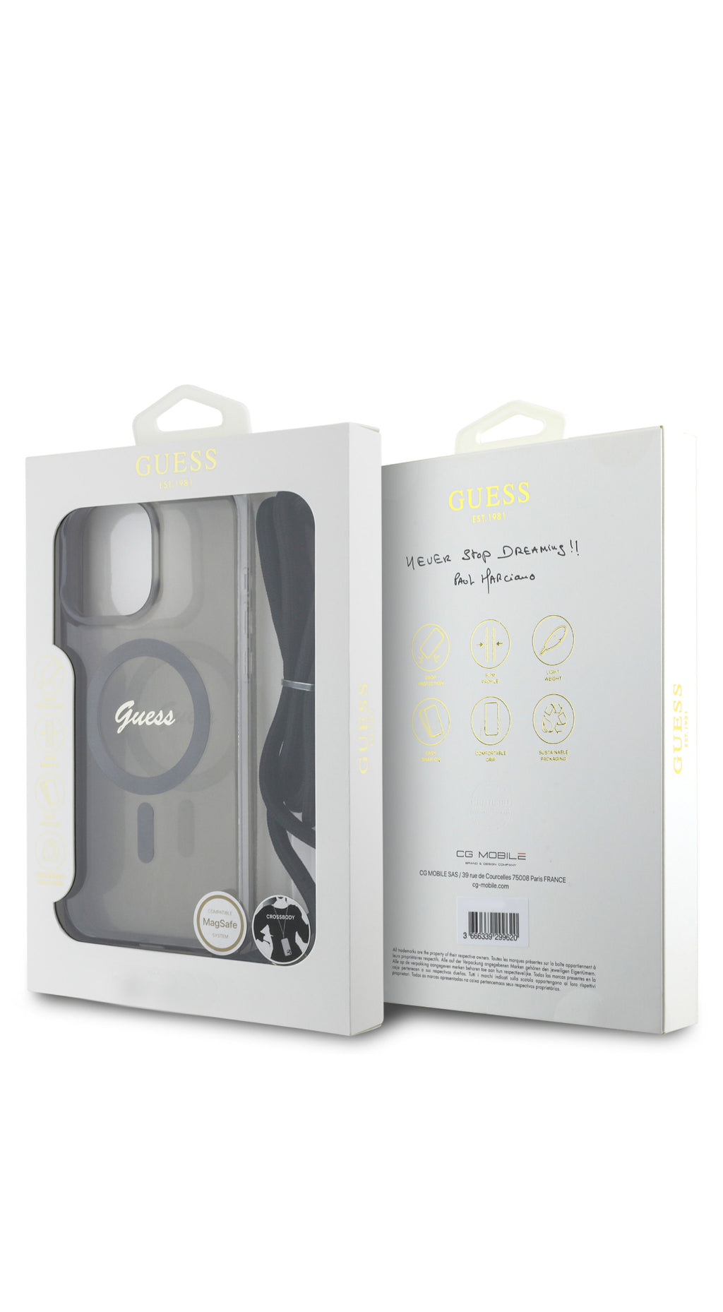 iPhone 16 Pro - MagSafe IML crosbody - Black