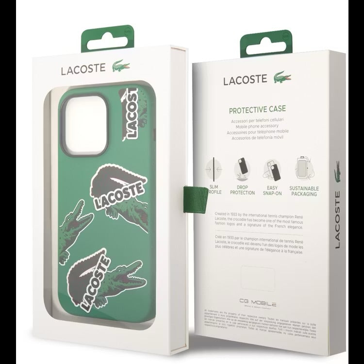 iPhone 15 pro - Lacoste - allover patern