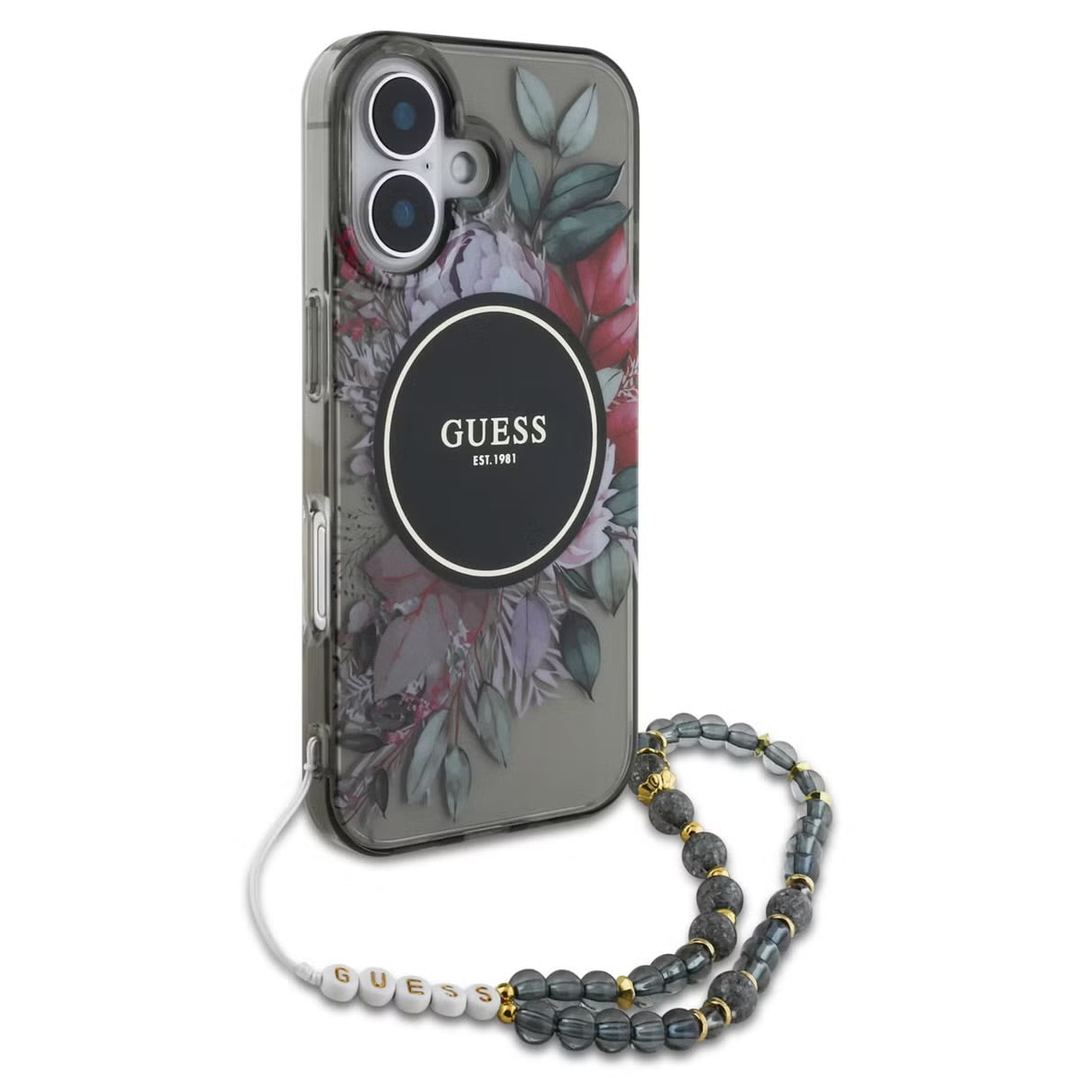 iPhone 16 (With Strap) - Flowers