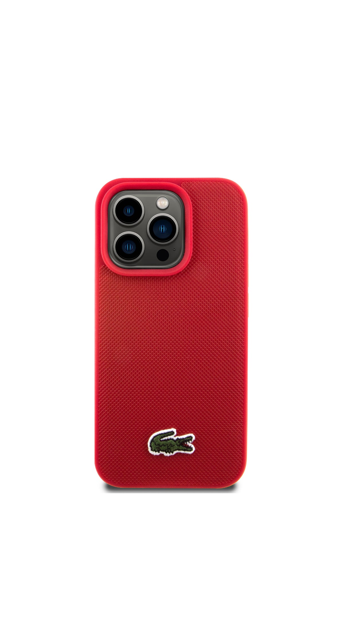 Lacoste iPhone 14 Pro backcover - Red