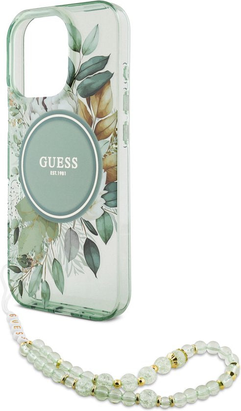 iPhone 16 Pro - black hardcase - Crossbody Cord - MagSafe - Zwart