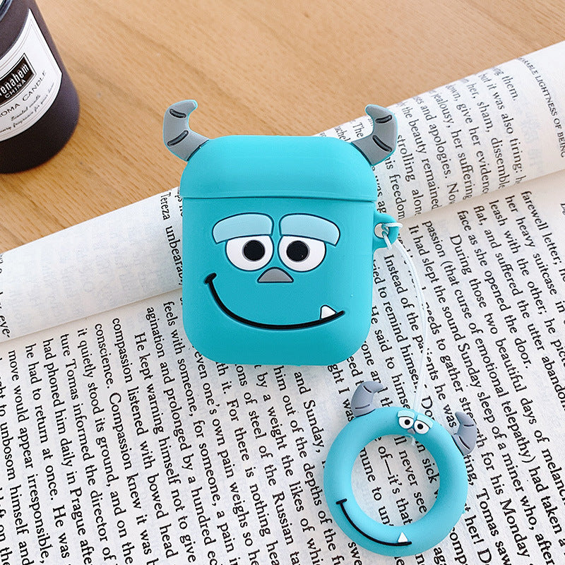 AirPods Blauw Monster Hoesje – Sulley Case