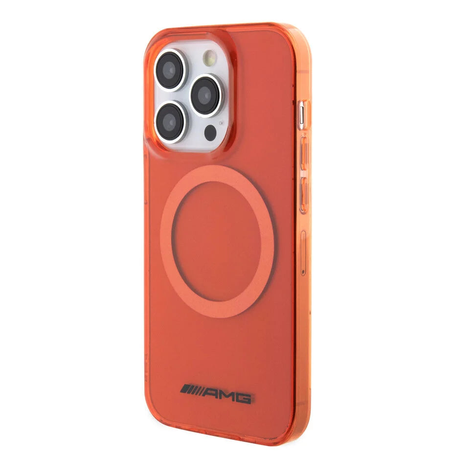 AMG iPhone 15 Pro Back cover case - Magsafe - Orange