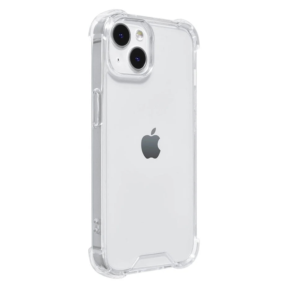 TUNIQ iPhone 15 TPU Back Cover - Transparent - Antishock